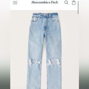 Abercrombie curve love 90’s high rise jeans